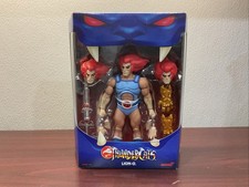 Super7 ThunderCats Ultimates Lion-O with LED Light up Eyes W Sleeve Accessories