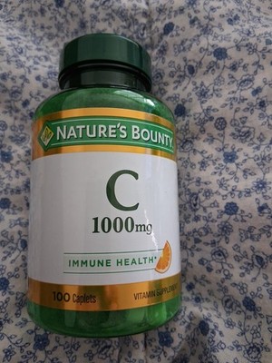 Nature's Bounty Vitamin C Immune Health 1000mg 100 Caplets (EXPIRES 09/ 2027)