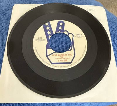 #ad #ad psych garage 7quot; CHISOM Give Me What You Got 45 $80.99