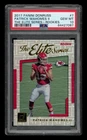 2017 Donruss The Elite Series-Rookies: # 7 Patrick Mahomes II PSA 10 GEM MINT