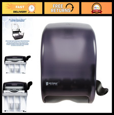 Wall-Mounted Paper Towel Dispenser - Universal Fit for All Core Sizes, Black Pea