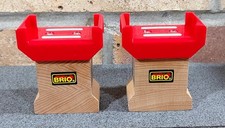 Brio SUPER SUPPORTS 2pc Wooden Railway Track