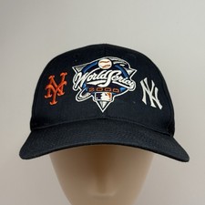 Vintage 2000 Subway Series World Series Snapback Hat NY Yankees vs Mets — listing 6