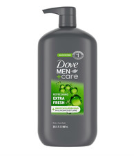 Dove Men Care Extra Fresh Hydrating Body Wash, Pump 30oz