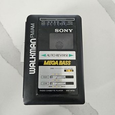 Sony Walkman WM-AF61 FM/AM Radio Cassette Player Mega Bass Parts Only