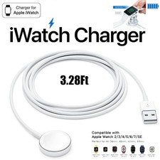 Magnetic USB Charging Cable Charger For Apple Watch Series 9/8/7/6/5/4/3/2/1/SE