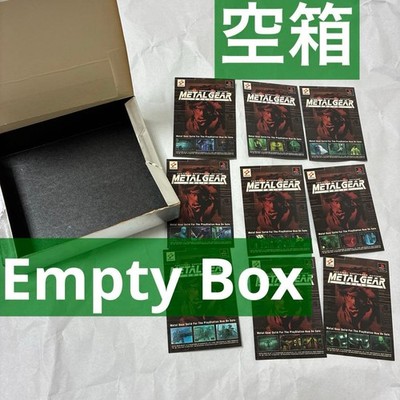 Empty Box Checklist METAL GEAR SOLID Trading Card | eBay