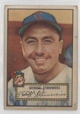 1952 Topps Snuffy Stirnweiss George Stirnweiss #217 19zq