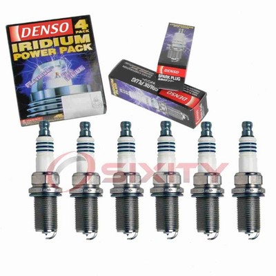 6 pc Denso Iridium Power Spark Plugs for 2010-2016 Volvo XC60 3.0L 3.2L L6 zu