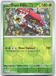 Tapu Bulu 006/064 Shrouded Fable Reverse Holo