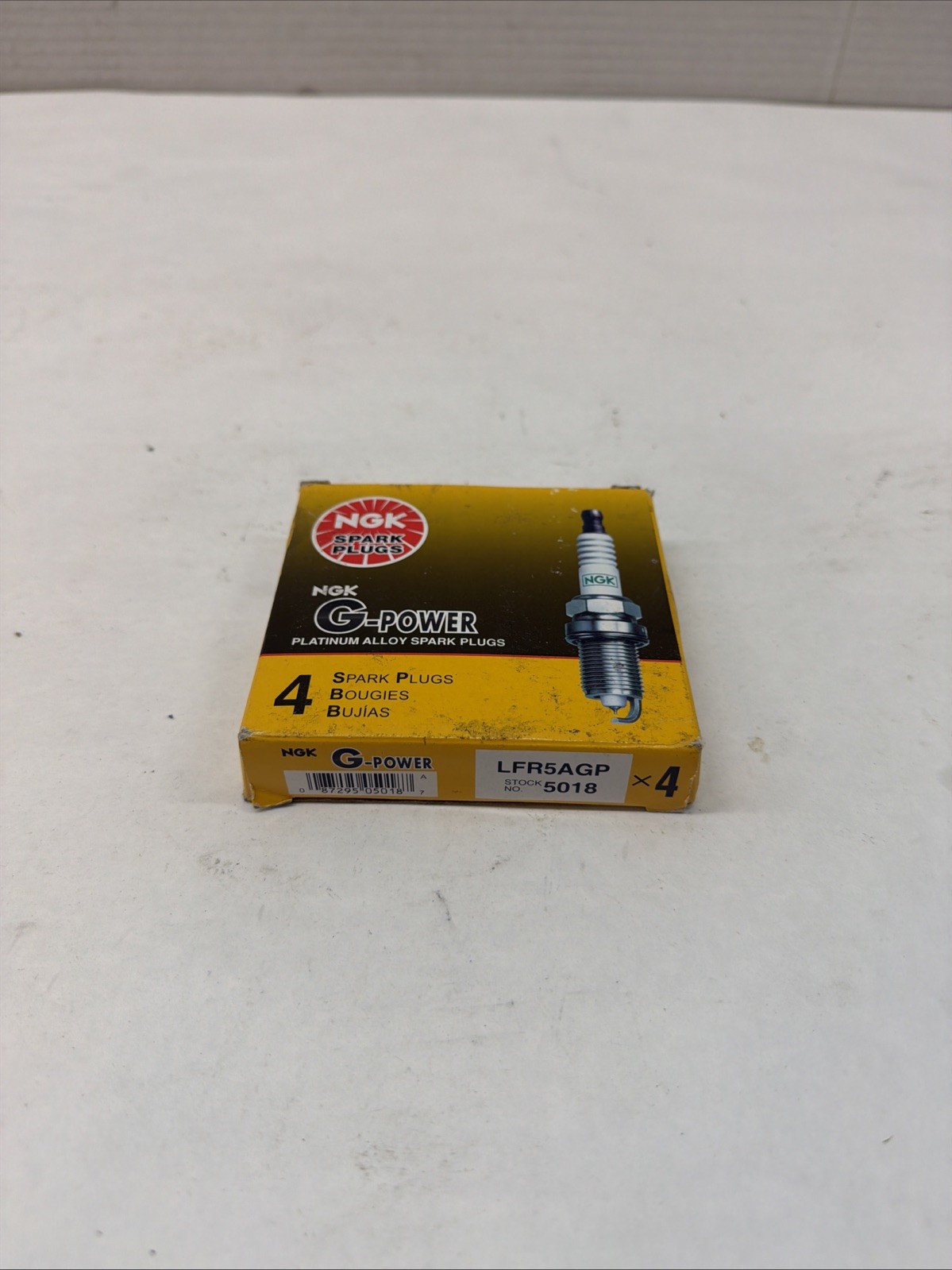 QTY 4 NGK 5018 LFR5AGP G-Power Platinum Spark Plug for Hyundai Nissan Toyota