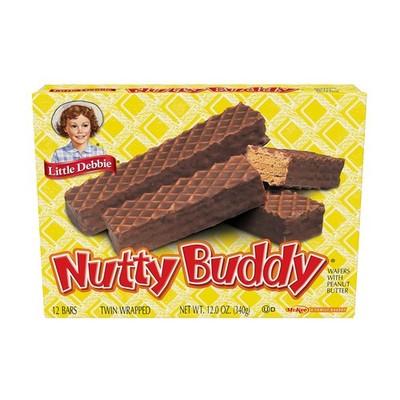 Little Debbie Nutty Bars Snacks 12 Count Box