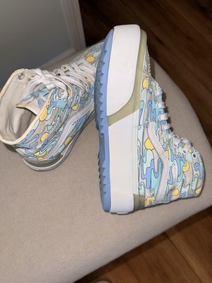 VANS Sk8- Tapered Stacked High UV Ink Sunwaves Womens Size 8