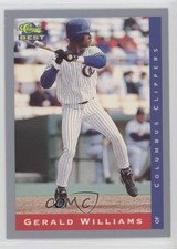 1993 Classic Best Minor League Gerald Williams #39 0w8