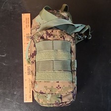 Camo Tactical MOLLE Pouch Nylon, Adjustable Strap, 2 Pockets