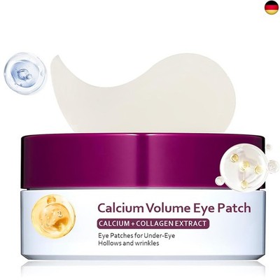 Calcium Volume Eye Patch Mask, Augenpads mit Calcium & Kollagen,