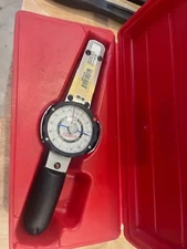 Proto J6168F Dial Torque Wrench: 1/4" Drive, 6-30 in lbs (7-35 cm kg), 10" Long