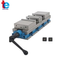 6 Inch Double Lock CNC Heavy Duty Precision Milling Machine Vise Jaw Width 6"