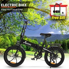 850W Ebike 20" Electric Bike Bicycle 28Mph Commuter City E-bikes 2025 NEW