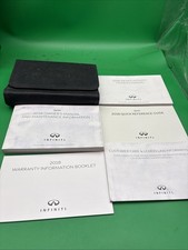 2018 Infiniti QX60 Owners Manual With Case