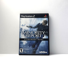 Minority Report PlayStation 2 PS2 No Manual Refurbished & Tested Free Shipping