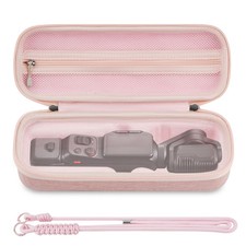 Geekria Hard Carrying Case for Insta360 Luna Ultra, Pink