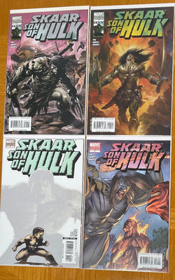 Skaar Son of Hulk #1 Pagulayan & Bell & Garney 2nd Printing Variant Lot NM