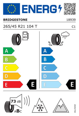 Étiquette pneumatique