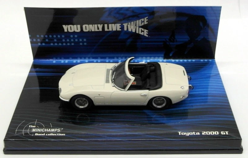 Minichamps 1/43 Model Car 400 166230 Toyota 2000 GT Bond 007 You Only Live Twice - Image 4 of 4