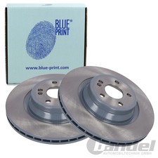 2x BLUE PRINT BREMSSCHEIBEN 345mm BELÜFTET HINTEN passend für MERCEDES GLE GLS |