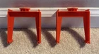 Vintage 1960s Mattel Hot Wheels Sizzlers Laguna Oval Set RISERS ONLY  FREE SHIP