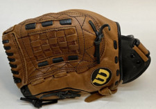 Wilson A500 Ecco Leather 12.5" Baseball Glove A0502 ZS125 Left Throw EZ Snap