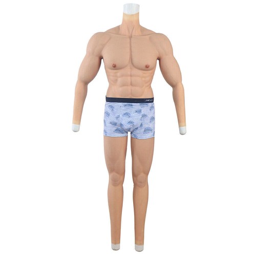 Cosplay Fake Muscle completo in silicone per tutto il corpo maschile gioco... - Picture 6 of 15