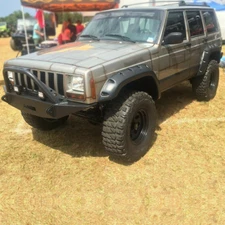 Fit For 1984-2001 Jeep Cherokee XJ 4 Door 6PCS Fender Flares Wheel Cover