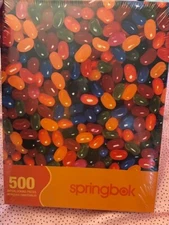 Springbok Jigsaw Puzzle Jellybean Jumble 500 Piece 20x20 New Free Shipping