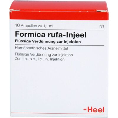 FORMICA RUFA INJEEL Ampullen 10 St PZN00392365