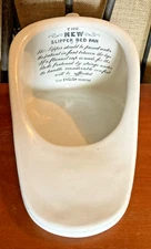 Vintage Porcelain Slipper Bed Pan Antique Made In England