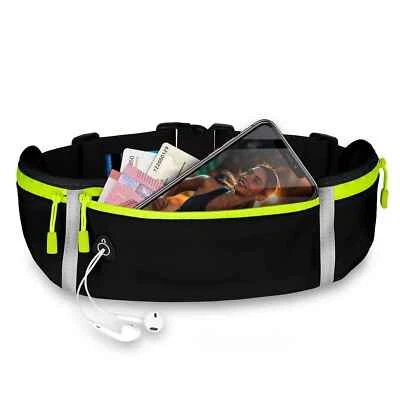 Handy Lauf Gürtel für Google Pixel 3 Sport Hülle Joggen Fitness Gurt Bauchtasche - Bild 1 von 4