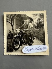 1x altes Foto: BMW Motorrad 200ccm 1951 Bernau 