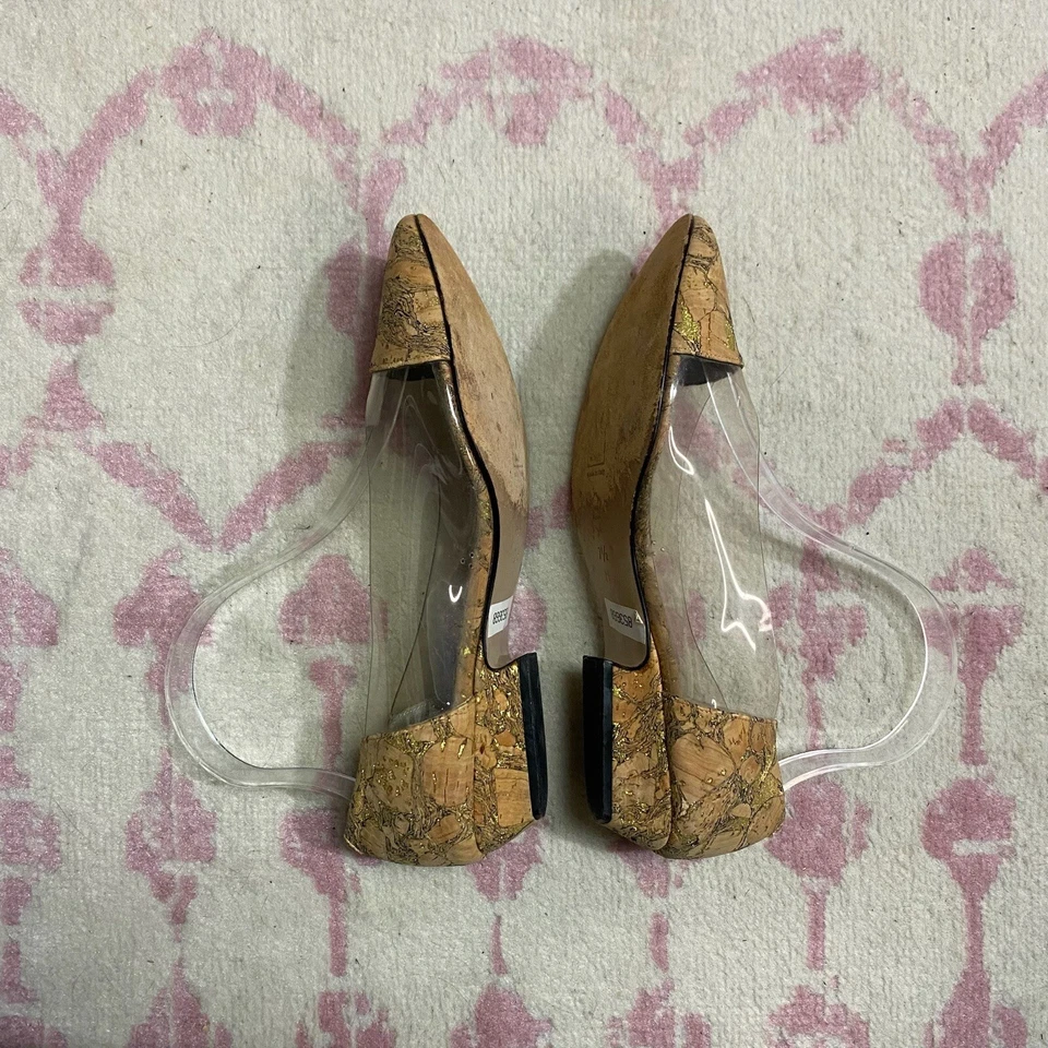 Puntera plana Van Eli punta transparente hecha en Italia 7,5 M Foto 3 de 4