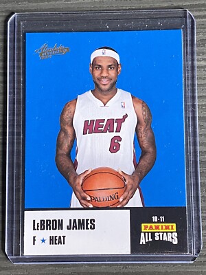 ** 2010-11 Absolute Memorabilia Panini All Stars Rack Pack #4 LEBRON JAMES **