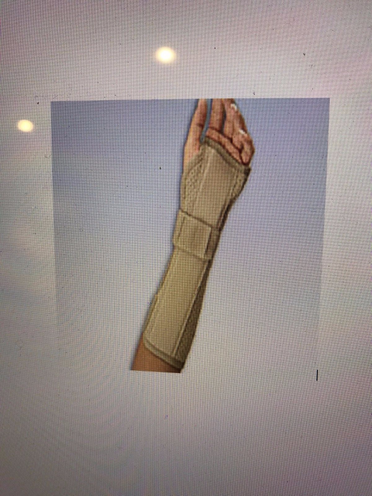 FLA Ortho Performance Wrist Splint, Suede, Beige, 8" eBay