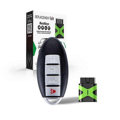 2013-2018 SENTRA 2012-2019 Versa Smart Car Key Fob with Programmer CWTWB1U840
