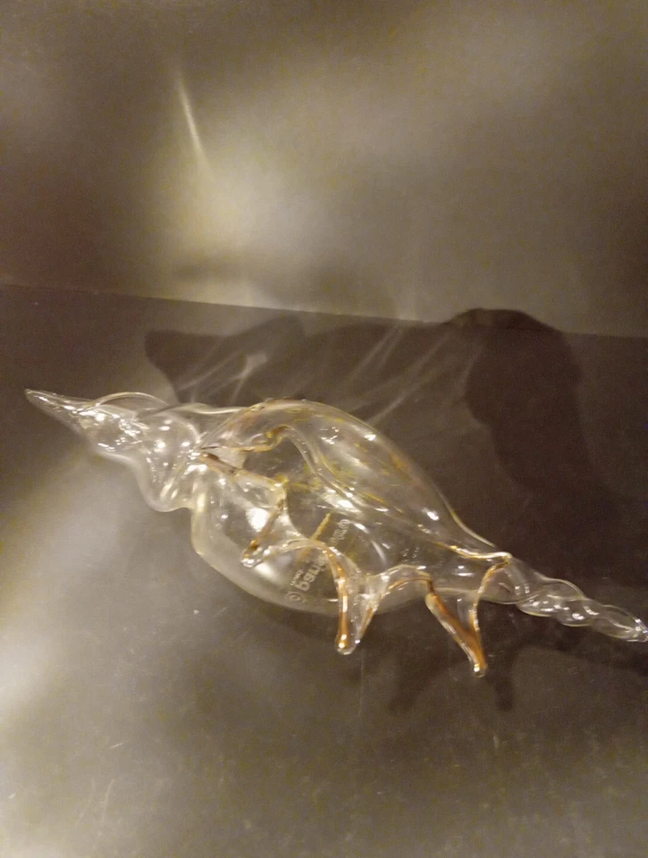 Conchiglia In Vetro PARISE Dipinta A Mano - Immagine 2 di 4