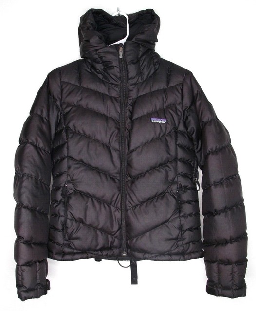 patagonia womens black puffer jacket