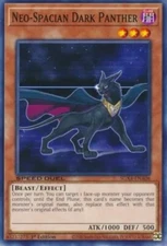Yugioh! Neo-Spacian Dark Panther - SGX4-ENA08 - Common - 1st Edition Near Mint, 