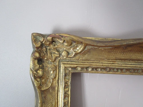 Montparnasse Carved Wooden Frame Antique Gold Effect