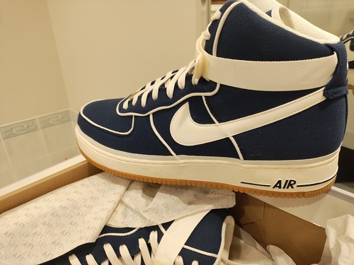 Nike Air Force 1 High '07 LV8 Binary Blue Men Size 15 Brand New In Box - Picture 2 of 3