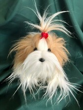 RUSS BERRIE - 7.5" PLUSH YORKIE - FLUFFY