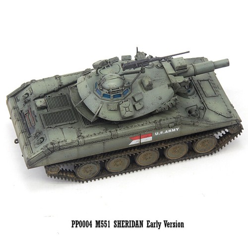 Modèle S 1/72 U.S. M551 Sheridan Tank modèle ancien PP0004 modèle peint fini - Photo 6/7